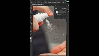 How to make Spray Effect in Photoshop  shorts photoshop [upl. by Oderf11]