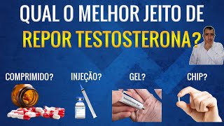 Quais as formas de fazer TERAPIA DE REPOSIÇÃO HORMONAL com testosterona [upl. by Akiehsal]