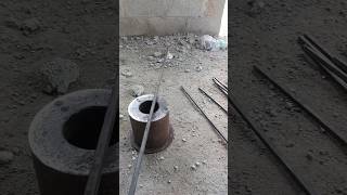 How to straight iron rod weldershortsdiy [upl. by Portingale]