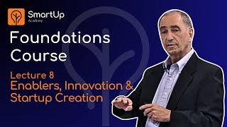 Foundations Course  Lecture 8  Enablers Innovation and Startup Creation [upl. by Eittocs]