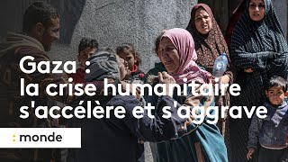 Gaza  la crise humanitaire saccélère et saggrave [upl. by Taimi]