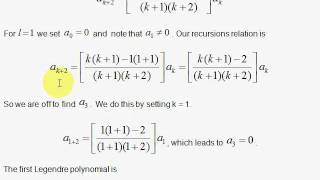 M4 Legendre Polynomials [upl. by Yrem914]