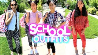 Back to School Outfit Ideas 2017 B2cutecupcakes [upl. by Earehc]