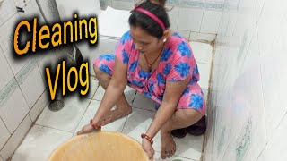 Aaj ki bathroom mein safayi Bathroom Cleaning Vlog  Minali Vlog [upl. by Elexa]