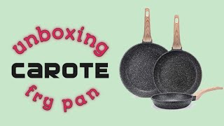 Review Carote Frying Pan [upl. by Ayotel]