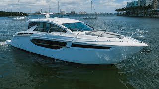 Cruisers Yachts  42 Cantius Walkthrough  Gregg Kopp  MarineMax Miami [upl. by Vanthe739]