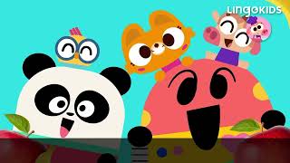 LUNCH TIME 🍝 😋 Lingokids Food Songs for Kids  Vocabulary  Cartoons [upl. by Fairfield]