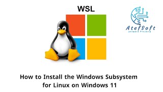 How to Install the Windows Subsystem for Linux on Windows 11 wsl [upl. by Dlareg]