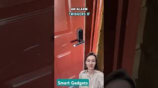 KeylessEntry Keypad Fingerprint Smart Lock Digital Door Lock Biometric Door Knob for Entry Door [upl. by Ahtanaram]