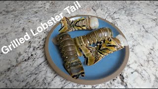 Cook lobster at home How to grill a lobster tail Easy way to cook lobster at home [upl. by Tulley]