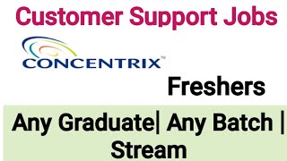 Fresher Recruitment from Concentrix Customer support jobs for freshers Jobs 2024 [upl. by Inna422]