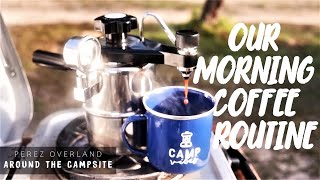 Bellman Espresso amp Steamer at Camp  Perez Overland [upl. by Adnovad337]