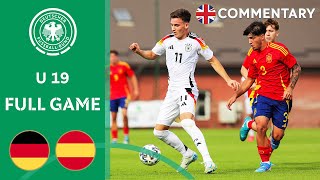 Germany vs Spain  Full Game  Under19  International Match [upl. by Namso106]