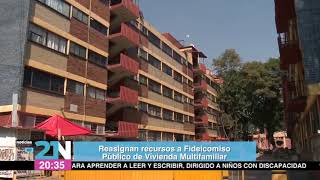 Reasignan recursos a Fideicomiso Público de Vivienda Multifamiliar [upl. by Dambro]