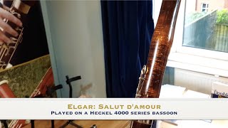 Heckel 4000  Elgar Salut Damour [upl. by Atiloj]