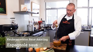 Keukenmeester Ameling maakt Espagnole saus [upl. by Caressa]