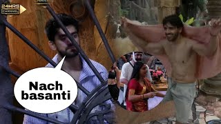 Bigg Boss 18 live Avinash Mishra give dance task for Ration Avinash ke isharo par nache gharwale [upl. by Asle]