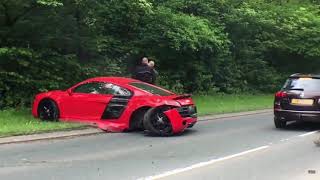 Audi Crash Compilation les moments les plus choquants [upl. by Banquer]