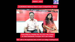 National Moot Court Competition at NVP Law College on 14th amp15th Sep 2024 [upl. by Nosecyrb]