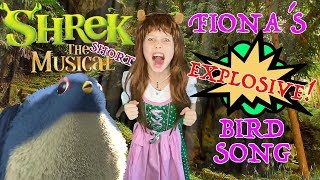 Shrek the short Musical  Fiona´s explosive Bird Song by Alina Evita [upl. by Notslar]