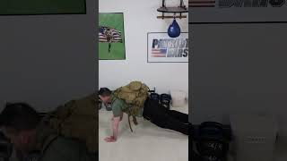 An Unconventional Pushup Progressionpushups calisthenics tacticaltraining tacticalathlete [upl. by Ordnagela]