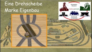 Drehscheibe im Eisenbahnmuseum Kohle und Stahl [upl. by Nickelsen]