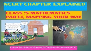 Class 5th Maths Ch Mapping Your Way Notes ll NCERT ll KVS II CBSE II MATHS ll CLASS 5 [upl. by Eittap255]