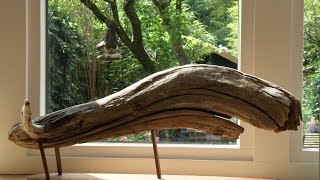 Woodworking  driftwood part 1 The whale [upl. by Eetsim]