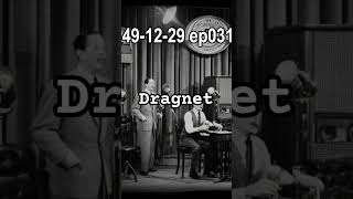 Dragnet 491229 ep031 Roseland Murder  Classic Radio Drama  Crime Thriller otr [upl. by Leese]