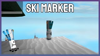 How to find the quotSkiquot Marker ROBLOX FIND THE MARKERS [upl. by Herrmann]