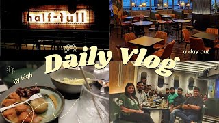 DAILY Vlog office party with an office colleague [upl. by Yarazed]