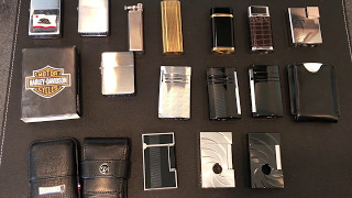 Lighter Collection  Cartier ST Dupont Zippo hkwinger [upl. by Ettenuahs]