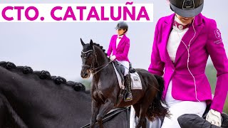 🏆Seguimos en el Campeonato de Cataluña  Libertades 😈ha vuelto orgullosa de nosoros Mi trabajo🐴💪 [upl. by Spatola]