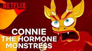 Big Mouth S2E8 Hormone Monster Spaghetti Scene [upl. by Anirual755]