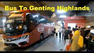 Bus to Genting Highlands From KL Central [upl. by Aljan78]