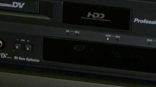 Converting a VHS or other analog source to DVD using a JVC SRDVM70US video deck [upl. by Nettle930]