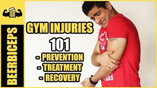 NEVER Get Injured  Exercise Injuries 101  Prevention Treatment Recovery  BeerBiceps [upl. by Rattan]