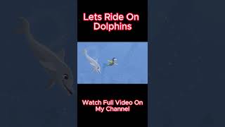 Lets Ride On Dolphins childrenseducation baby kidssongs kidslearning kids funny carcartoon [upl. by Atela]