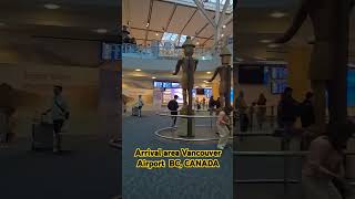 Inside YVR Airport arrival vancouver richmond canada viralsong [upl. by Dietsche]