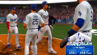 Shohei Ohtani Grand Slam Homerun  MLB The Show 24 Online Rated [upl. by Sema]