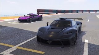 Last to First in the Krieger  GTA Online Stunt Racing [upl. by Eliot]