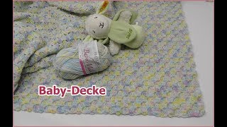 BabyDecke Corner 2 Corner aus Baby Milk von Pro Lana [upl. by Daffy994]