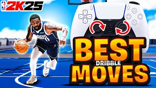 BEST DRIBBLE MOVES in NBA2K25 1 DRIBBLE TUTORIAL FOR BEGINNERSHANDCAM [upl. by Dionis]