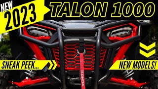 NEW 2023 Honda Talon 1000 Sport Side by Side Model Lineup SNEAK PEEK [upl. by Navar]