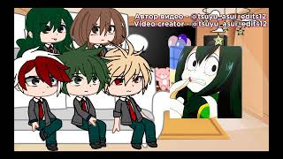 ★mha class 1A react to future★MHA💖 [upl. by Nauqyaj807]