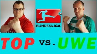 TOP vs UWE Tippspiel der 1 Bundesliga 21 Spieltag [upl. by Karlyn]