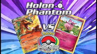 Retro Format 2014 Pokemon TCG Battle Charizard EX Vs Aromatisse [upl. by Meadow159]