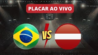 Placar Ao Vivo Brasil x Letônia  campeonato Mundial de Basquete basquete [upl. by Eedrahc]