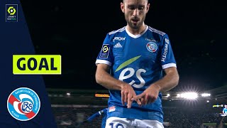 Goal Adrien THOMASSON 22  RCSA RC STRASBOURG ALSACE  FC GIRONDINS DE BORDEAUX 52 2122 [upl. by Randie]