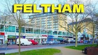 Feltham Town Centre Walking Tour  November 2024 [upl. by Aynosal343]